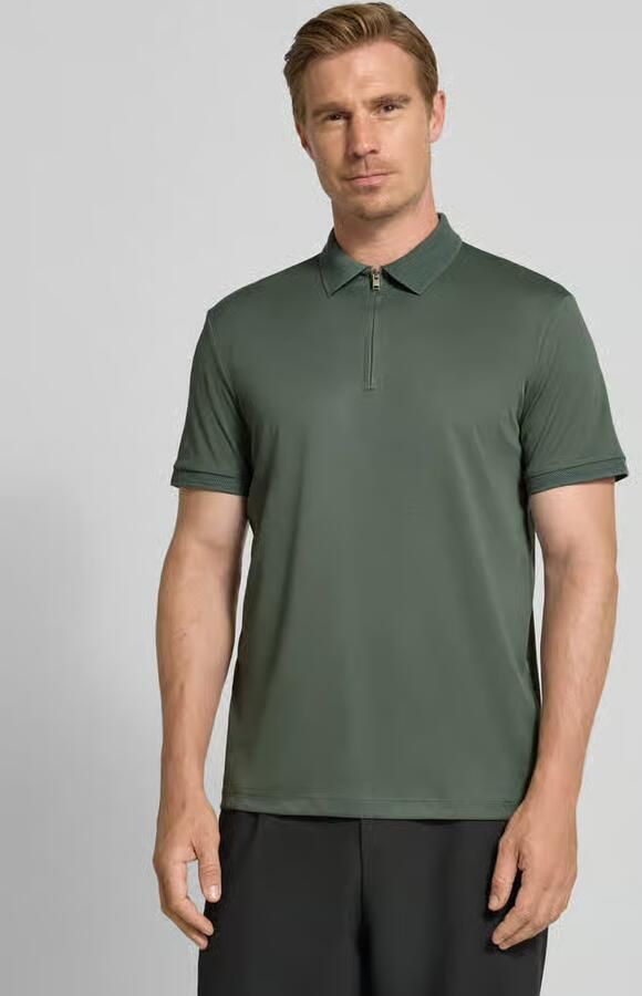 Selected Regular fit poloshirt van katoenmix model 'FAVE' - Foto 11