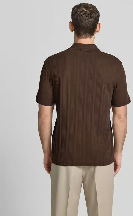 Selected regular fit poloshirt van katoenmix model 'TRAVIS' - Foto 3