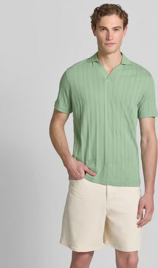 Selected regular fit poloshirt van katoenmix model 'TRAVIS' - Foto 2