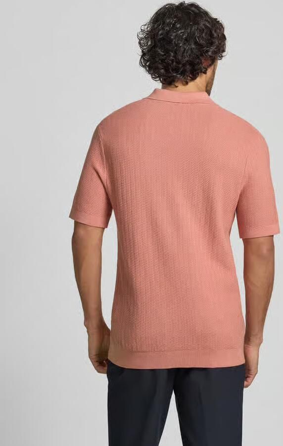 Selected Regular fit poloshirt van puur biologisch katoen model 'CRAN' - Foto 5