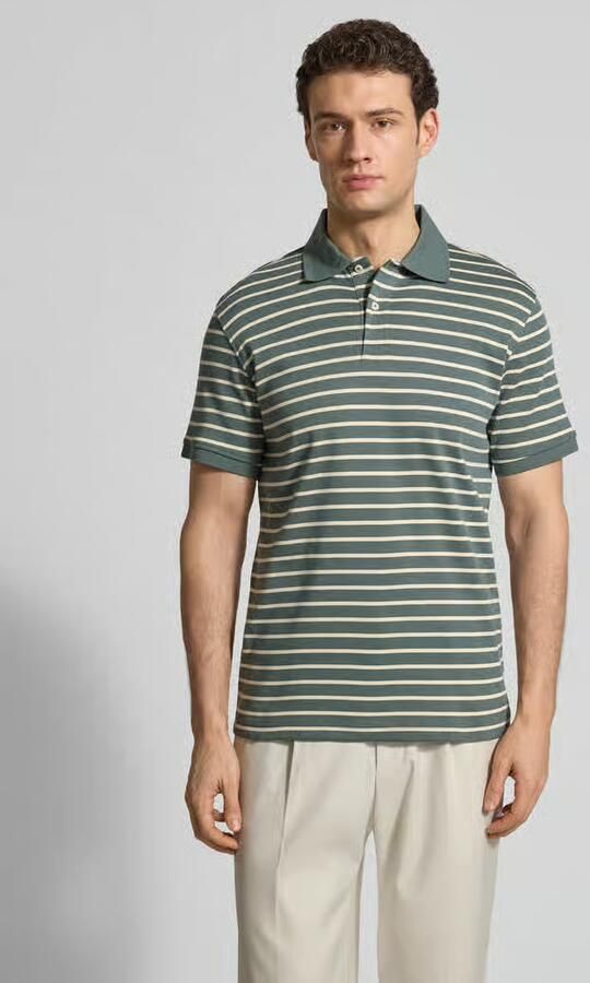 Selected regular fit poloshirt van puur katoen model 'DEAN' - Foto 2