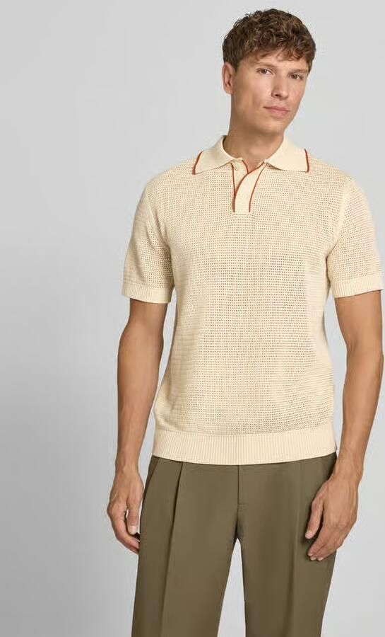 Selected regular fit poloshirt van puur katoen model 'JESSE' - Foto 4