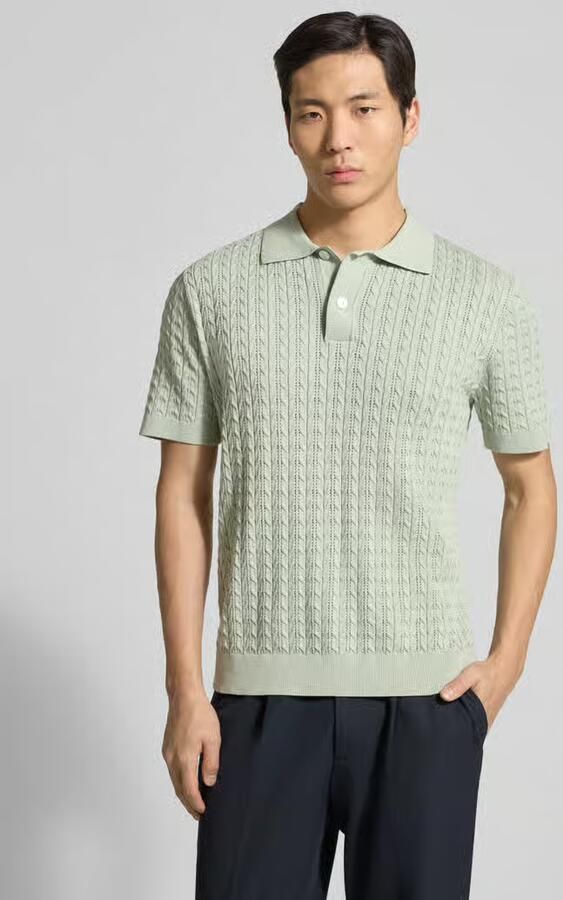 Selected regular fit poloshirt van puur katoen model 'MATTIS' - Foto 2
