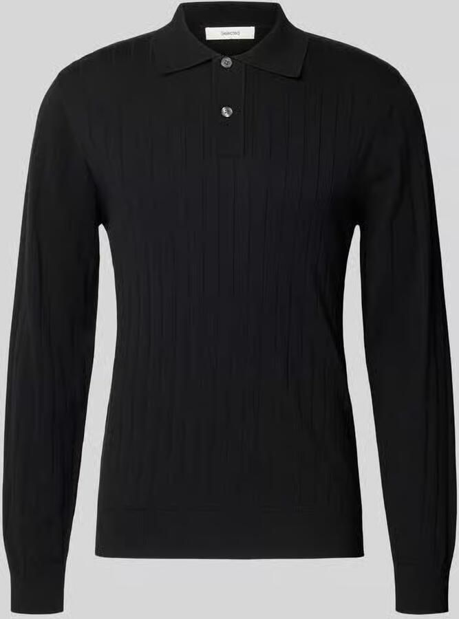 Selected Regular fit poloshirt van puur katoen model 'TORINO'