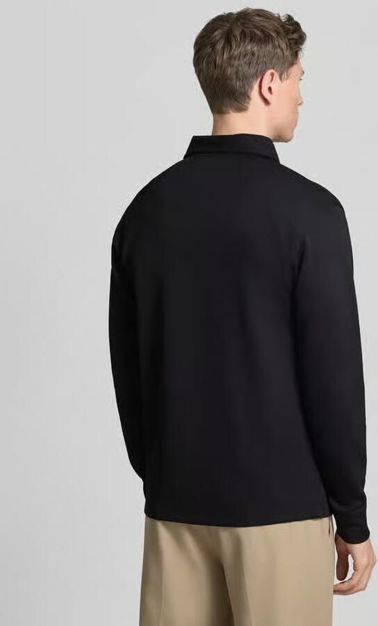 Selected Regular fit Poloshirt van viscosemix Model 'EMANUEL'