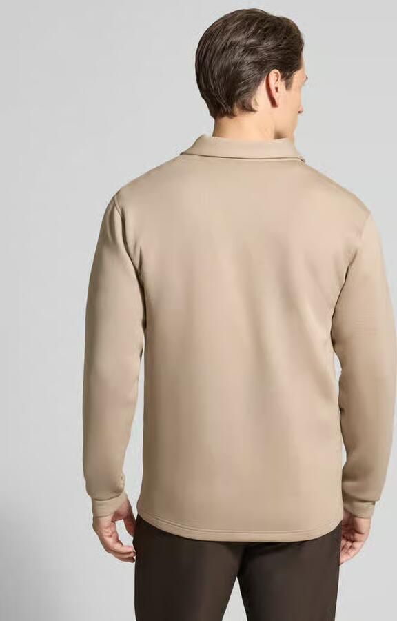 Selected Homme Regular fit poloshirt van viscosemix model 'EMANUEL' - Foto 3