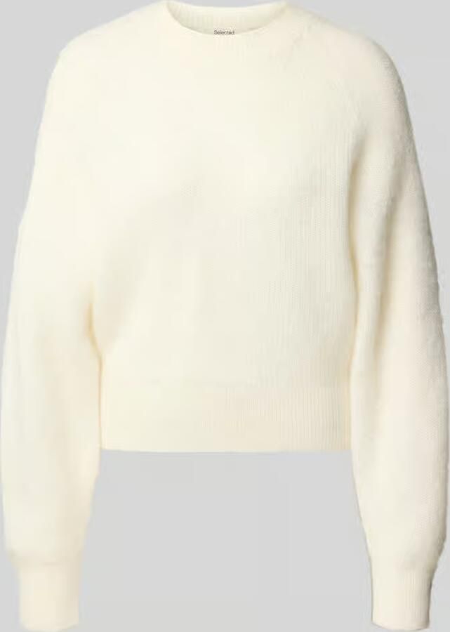 Selected Regular fit pullover met kort model 'SLWMIRA'