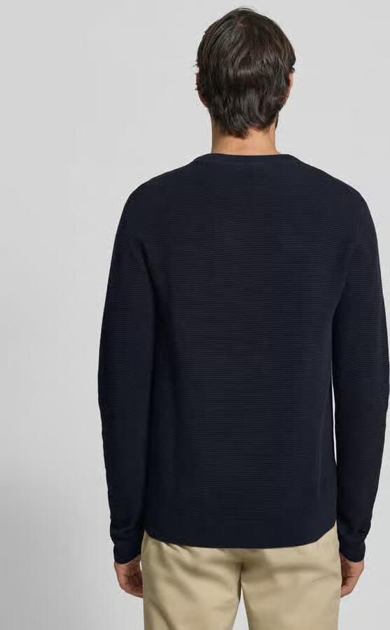 Selected Homme Regular fit pullover van 100% biologisch katoen model 'ROSS' - Foto 7