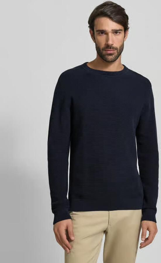 Selected Homme Regular fit pullover van 100% biologisch katoen model 'ROSS' - Foto 8
