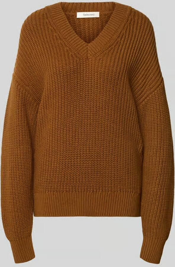 Selected Regular fit pullover van katoenmix model 'SELMA' - Foto 2