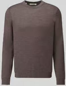 Selected Regular fit pullover van pure wol model 'TRAY'