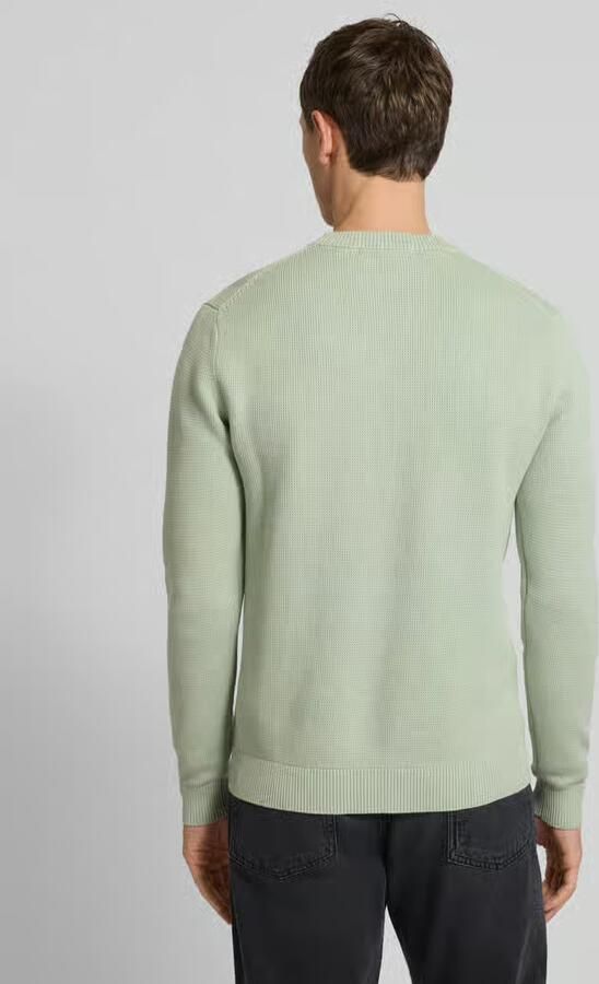 Selected Homme Regular fit pullover van puur biologisch katoen model 'DANE'