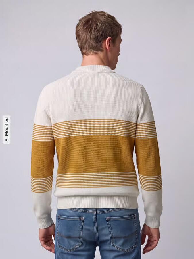 Selected Regular fit pullover van puur katoen - Foto 2
