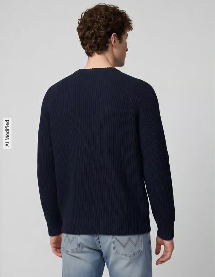 Selected Regular fit pullover van puur katoen model 'BRAUN' - Foto 5