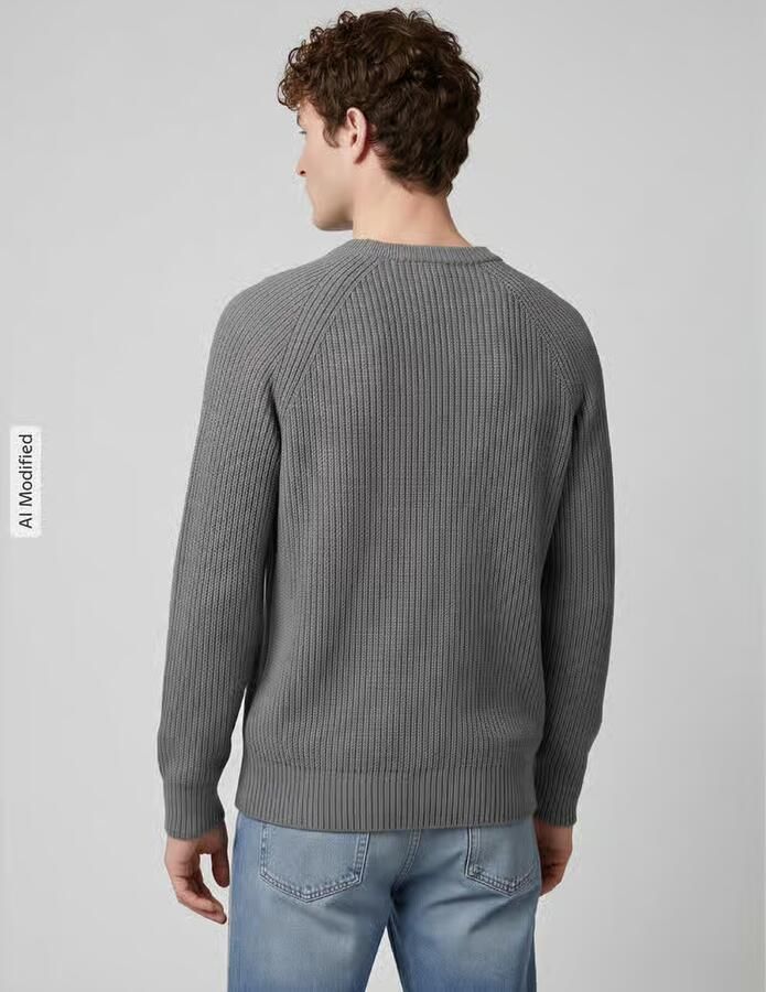 Selected Regular fit pullover van puur katoen model 'BRAUN' - Foto 2