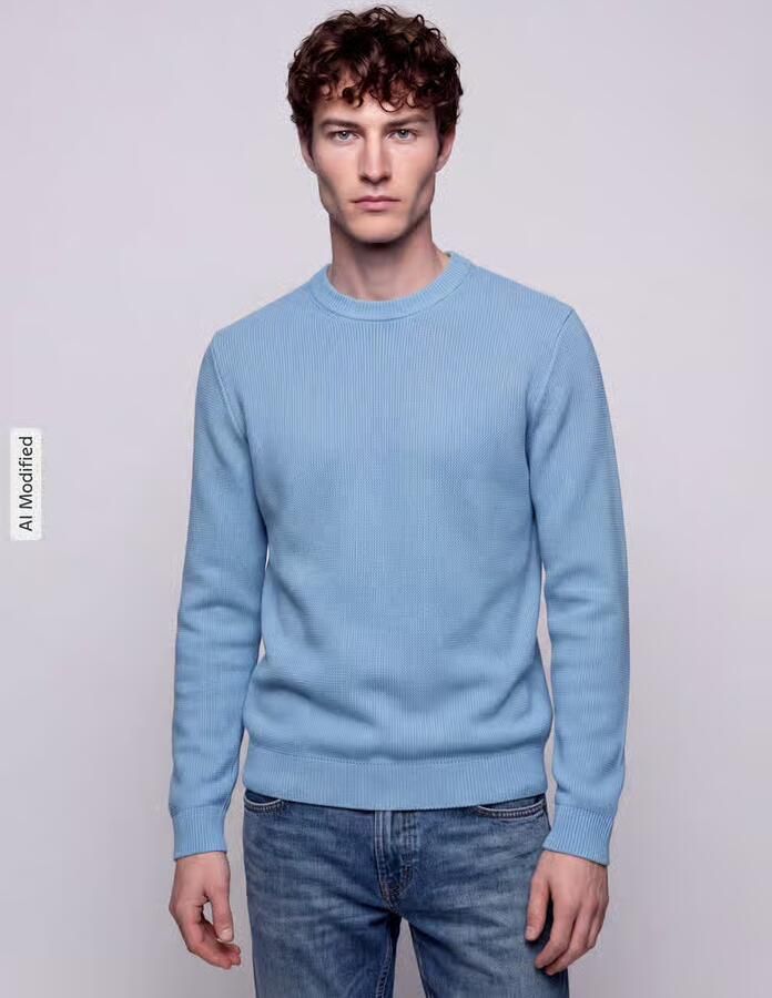 Selected Regular fit pullover van puur katoen model 'DANE' - Foto 2