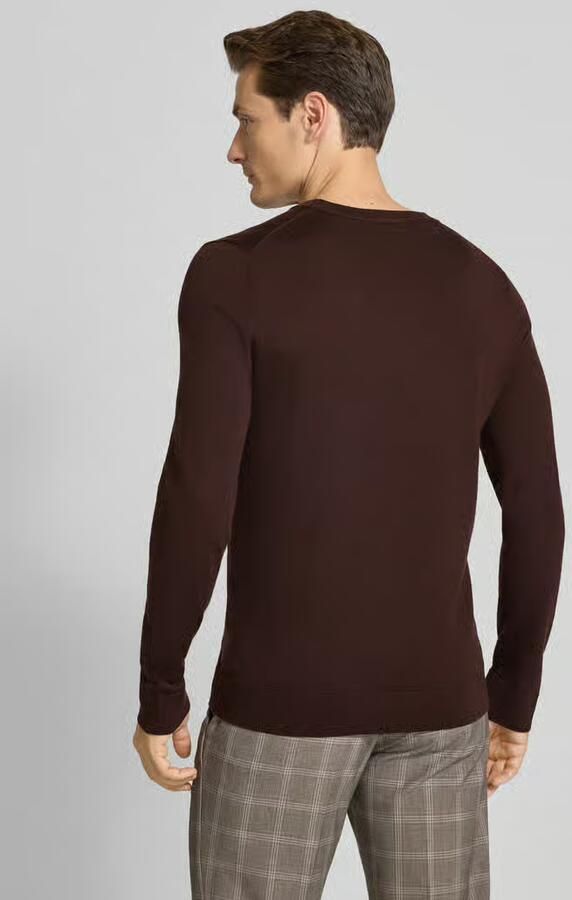Selected Homme Regular fit pullover van zuivere merinowol model 'TRAY'