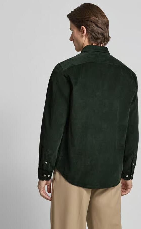 Selected Homme Regular fit ribcordoverhemd van puur katoen model 'DANNI' - Foto 3