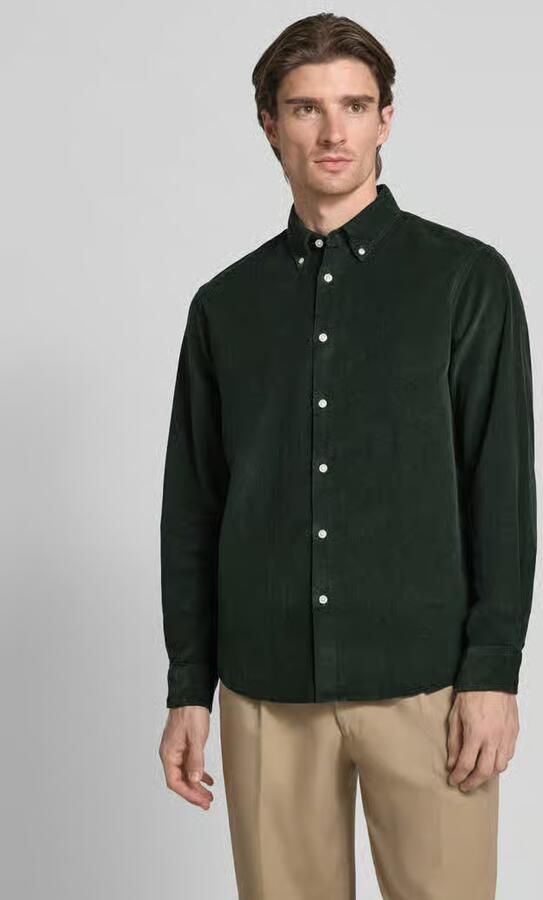 Selected Homme Regular fit ribcordoverhemd van puur katoen model 'DANNI' - Foto 4