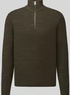 Selected Regular fit schipperstrui van pure katoen model 'DANE'