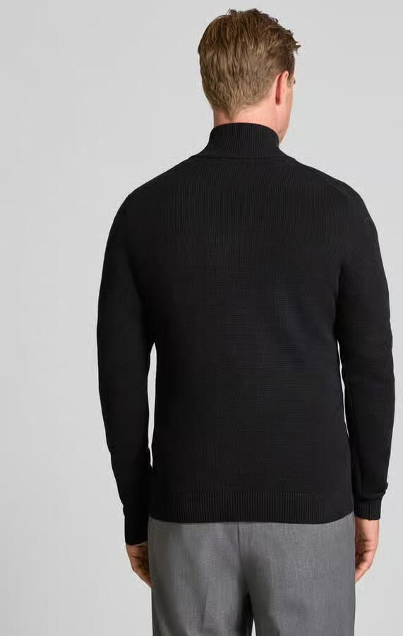 SELECTED HOMME Schipperstrui SLHDANE LS KNIT STRUCTURE HALF ZIP NOOS - Foto 9