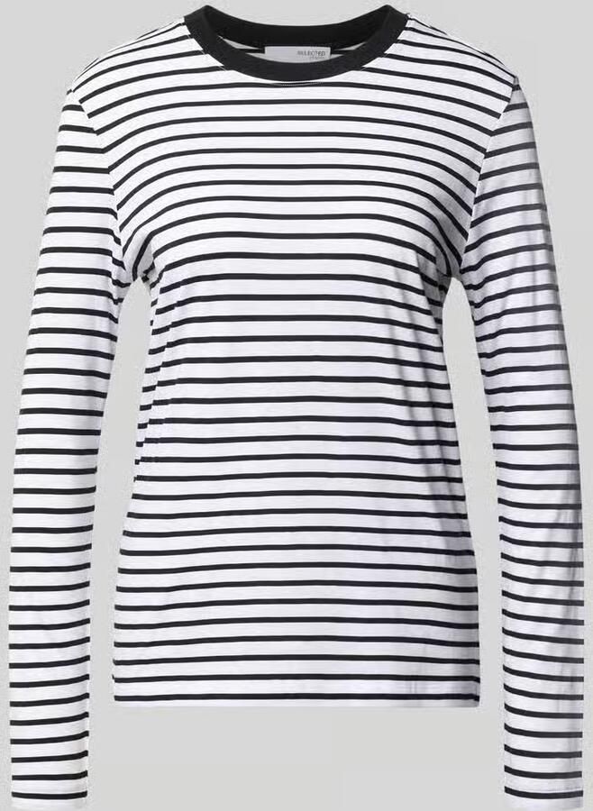 Selected regular fit shirt met lange mouwen van puur katoen model 'ESSENTIAL' - Foto 2