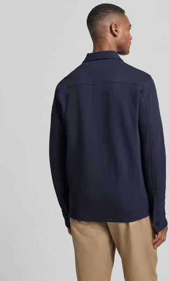 Selected Homme Regular fit sweatjack van katoenmix model 'JACKIE'
