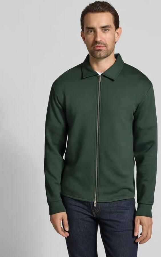 Selected Homme Regular fit sweatjack van viscosemix model 'EMANUEL' - Foto 2