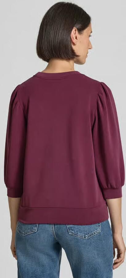 SELECTED WOMEN Dames Tops & T-shirts Slftenny 3 4 Sweat Top Bordeaux - Foto 8