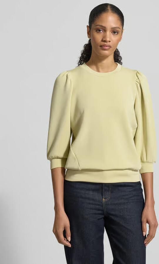 SELECTED WOMEN Dames Truien & Vesten Slftenny 3 4 Sweat Top Lime - Foto 9