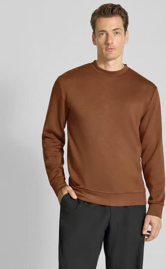 Selected Homme Regular fit sweatshirt van viscosemix model 'EMANUEL' - Foto 5