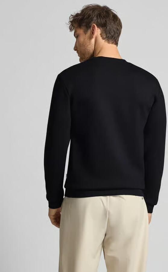 Selected Homme Regular fit sweatshirt van viscosemix model 'EMANUEL'