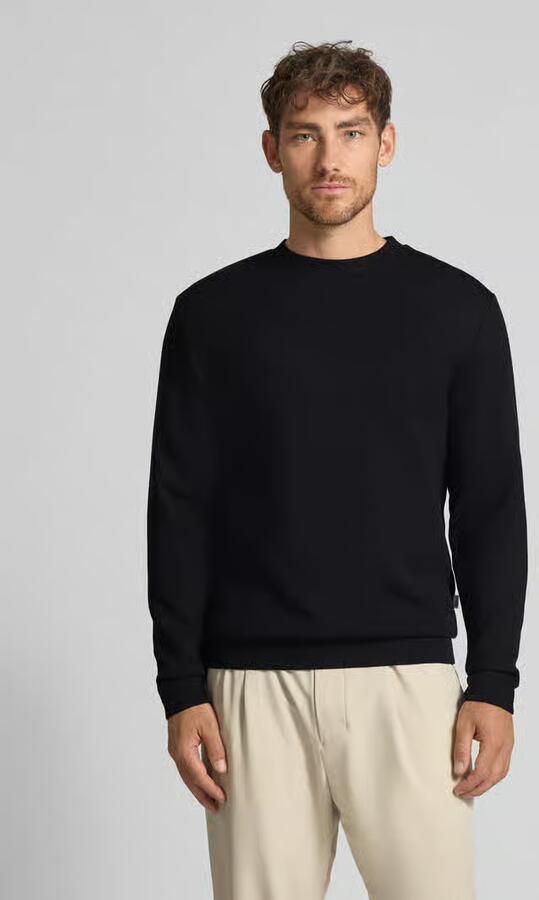 Selected Homme Regular fit sweatshirt van viscosemix model 'EMANUEL' - Foto 2