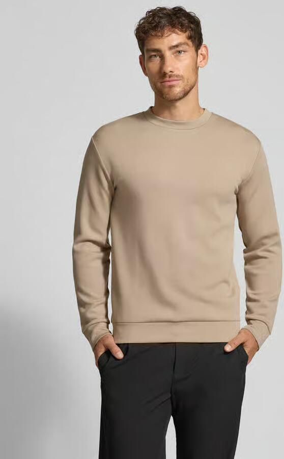 Selected Homme Regular fit sweatshirt van viscosemix model 'EMANUEL' - Foto 3