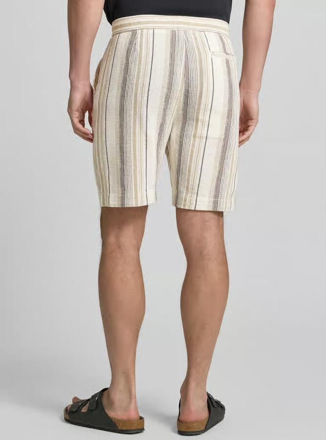 Selected regular fit sweatshort met puur katoen model 'REGCAL' - Foto 6
