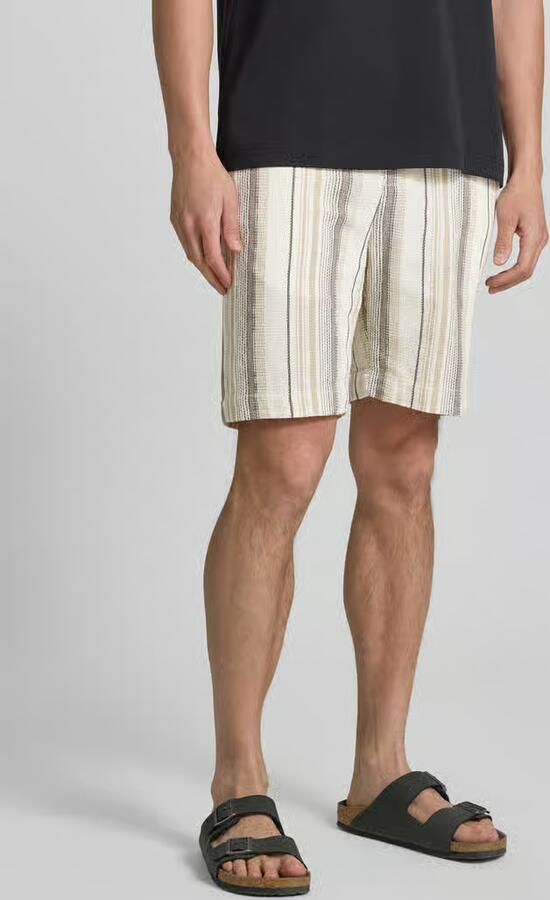 Selected regular fit sweatshort met puur katoen model 'REGCAL' - Foto 7
