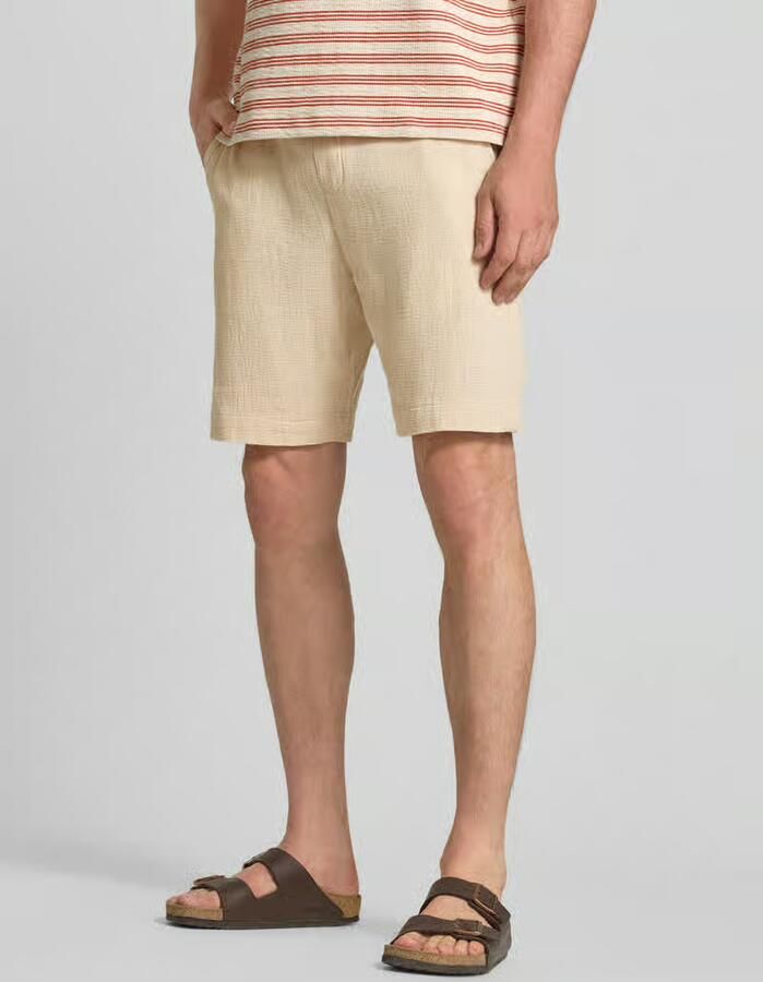 Selected regular fit sweatshort met puur katoen model 'REGCAL' - Foto 3