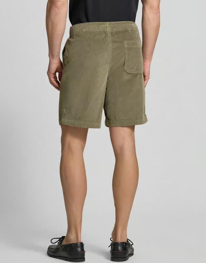 Selected Homme Regular fit sweatshort van katoenmix