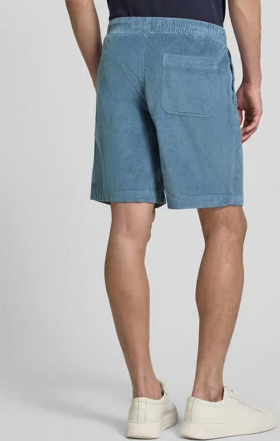 Selected Homme Regular fit sweatshort van katoenmix - Foto 4