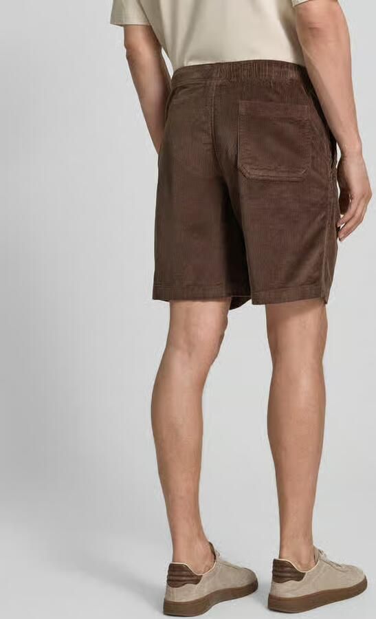 Selected Homme regular fit sweatshorts van katoenmix model 'JACE'