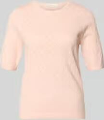 Selected regular fit T-shirt in etskanteffect model 'HELEN'