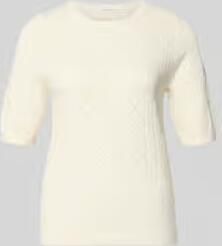 SELECTED WOMEN Dames Tops & T-shirts Slfhelen 2 4 Knit Boat Neck Gebroken Wit - Foto 7