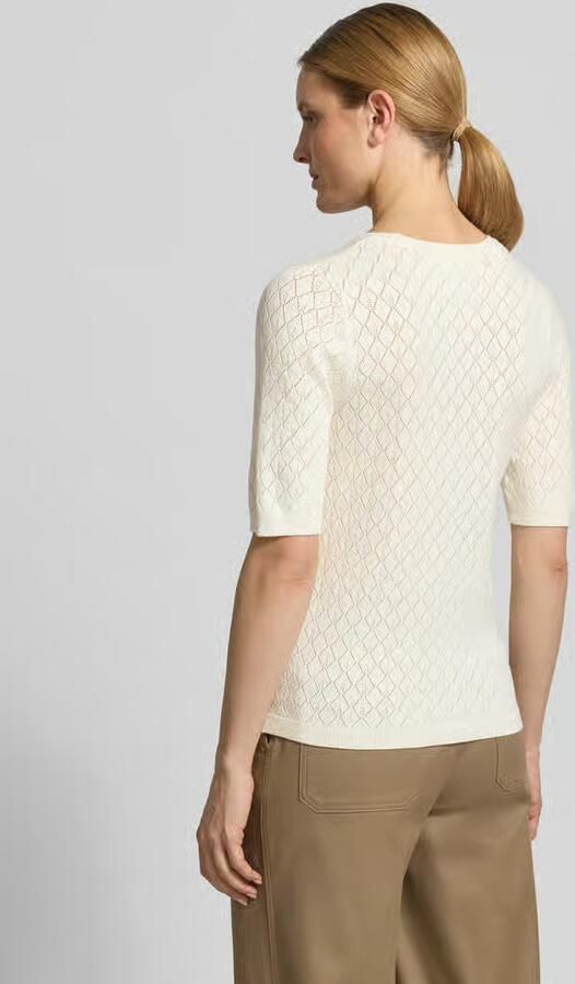SELECTED WOMEN Dames Tops & T-shirts Slfhelen 2 4 Knit Boat Neck Gebroken Wit - Foto 9