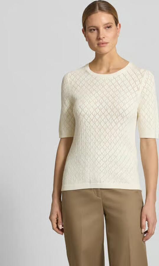 SELECTED WOMEN Dames Tops & T-shirts Slfhelen 2 4 Knit Boat Neck Gebroken Wit - Foto 8
