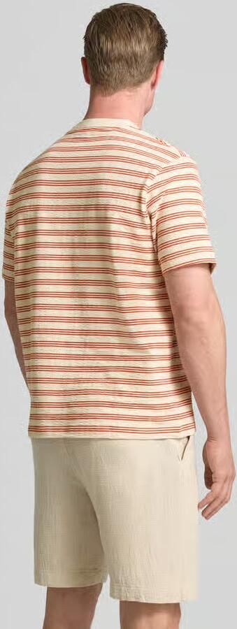 Selected regular fit T-shirt van katoenmix model 'ELI' - Foto 5