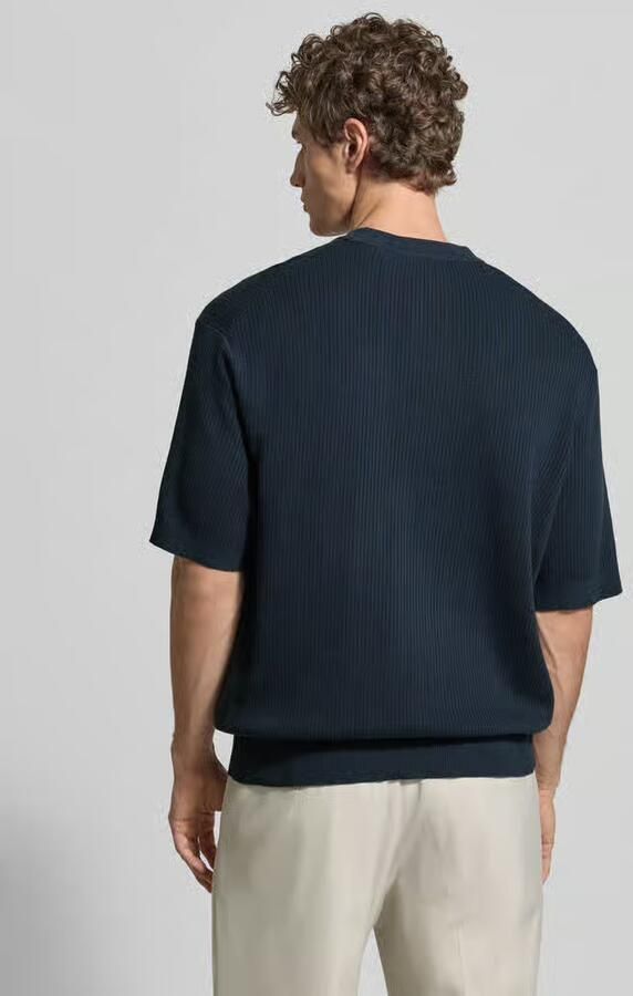 Selected regular fit T-shirt van pure biologisch katoen model 'MATTIS' - Foto 2