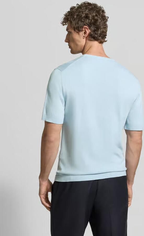 Selected regular fit T-shirt van pure biologisch katoen model 'TORINO' - Foto 2