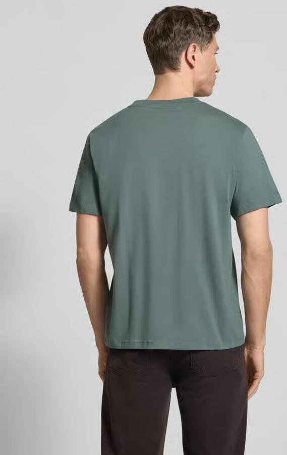Selected Regular Fit T-shirt van puur katoen model 'ASPAN' - Foto 2
