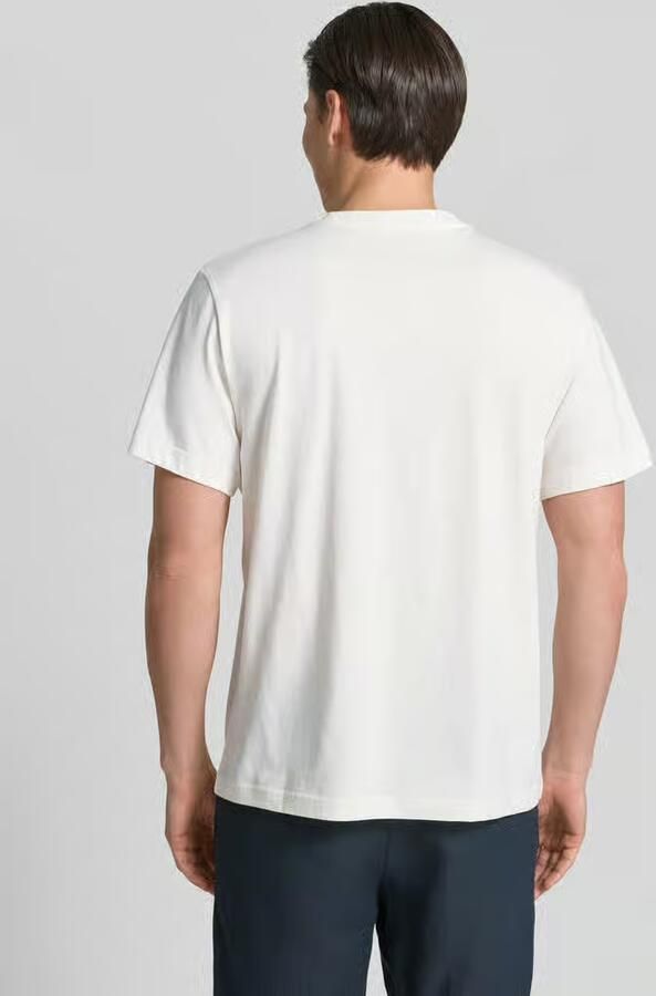 Selected regular fit T-shirt van puur katoen model 'ASPEN' - Foto 4