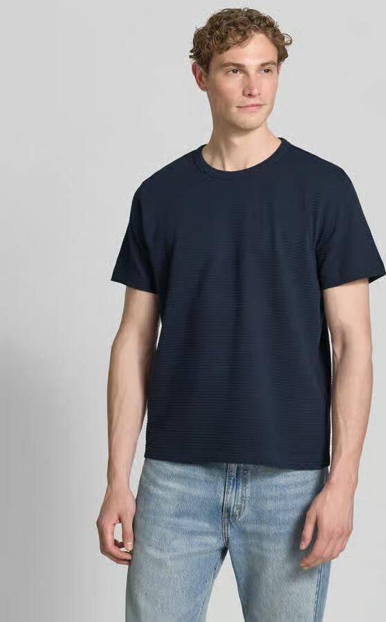 Selected regular fit T-shirt van puur katoen model 'COOPER' - Foto 3
